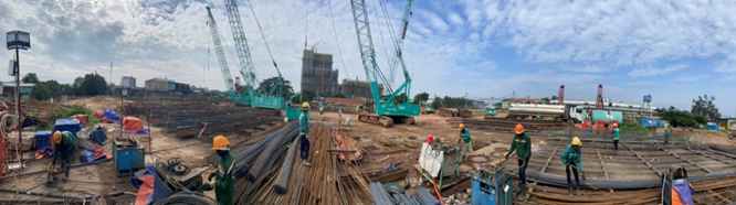 Thuan An 1 2 High rise Residential Complex Accelerating Construction