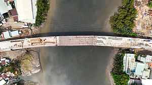 Chính thức nối nhịp cầu 500 tỷ, dự kiến thông xe vào tháng 12/2024 giải cứu cửa ngõ phía Nam TP. HCM