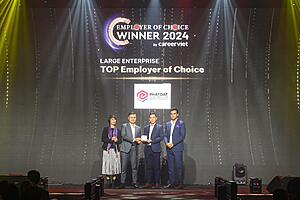 PDR được vinh danh trong top 2 nhà tuyển dụng bất động sản – cho thuê được yêu thích nhất