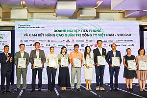 PDR: Top 50 Doanh nghiệp thực hành quản trị công ty tốt nhất – VNCG50